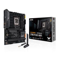 Asus TUF GAMING Z790-PLUS WIFI, Intel Z790, 1700, ATX, 4 DDR5, HDMI, DP, Wi-Fi 6E, 2.5G LAN, PCIe5, RGB, 4x M.2 Asus TUF GAMING Z790-PLUS WIFI, Intel Z790, 1700, ATX, 4 DDR5, HDMI, DP, Wi-Fi 6E, 2.5G LAN, PCIe5, RGB, 4x M.2